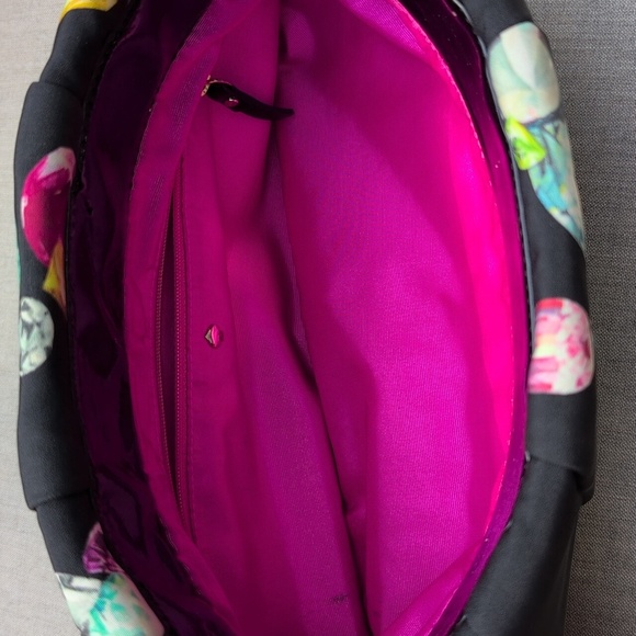 Kate Spade New York KingsJewels Print Kaleidoball Satin Clutch - Picture 5 of 8